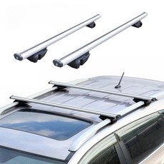 쭌스몰 SUV 자동차 루프랙 크로스바 경량 알루미늄 루프박스 가로바, 1개, 단일옵션