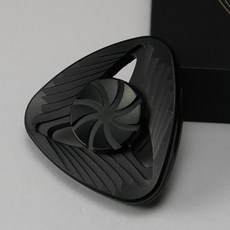 피젯스피너 오래도는 피젯스피너 스트레스 해소 집중력, VRTX 팬텀 - 알루미늄 합금 - 블랙, 1개