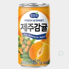 고매한 제주감귤 175mlx60캔 배달음료, 175ml