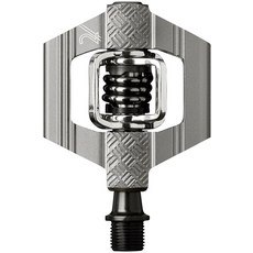 크랭크브라더스 캔디 2 페달 양면 클립리스 알루미늄 9 16인치 회색 2239355, Gray