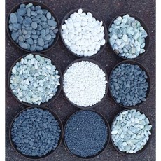 유림화훼자재상사 사이즈선택 유림화분 백자갈3kg 0호(5~8mm), 1개