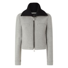 핀코 골지 칼라 재킷