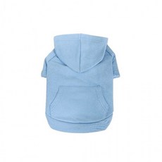 SK펫 강아지옷 데일리 후드티 (블루) (S), 1개