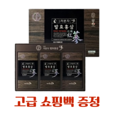 고려홍삼원 흡수율높은 저분자 발효홍삼 10ml 30포 특이 사포닌 진세노사이드 컴파운드케이, 30개