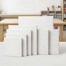 학생용 캔버스 미술 재료 세트 - 공간 절약형 교육 및 연습용 슬림 디자인, 30X20