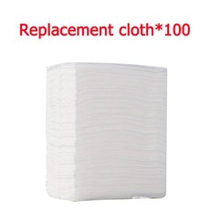 업그레이드 정전기 먼지 걸레 가정용 바닥 와이퍼 360 회전 창문 청소용 방진 제거, 05 Mop pad-100pcs