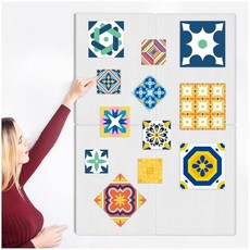 BXI 퀼트 디자인 벽 두껍고 튼튼한 플란넬 보드 40.6 x 30.5 1.3cm(16 12 0.5인치) 6개 휴대용 퀼팅 벽 패널은 원단을 단단히 고정 블록 프로젝트