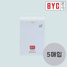 BYC 5매입 여런닝 OEW0007
