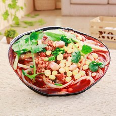 대형 옥수수 닭다리 각야채 족발 인형, 30_퍼플과 레드