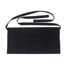 SEW UR LIFE Resist water 3개의 큰 주머니 허리 서버 앞치마 주방 레스토랑 비스트로 카페 바 펍 케이크 샵 베이커리 유니 하프 앞치마 요리사 베이커 서버