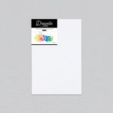(드로웰) 아크릴 유화 무지캔버스 직사각 캔버스 20x30cm 5개 묶음r1d8+5TmG