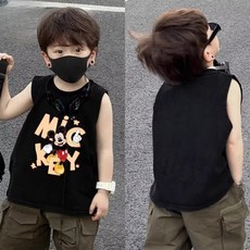 賣場優選童裝 兒童背心 兒童背心男童春秋內穿純棉小男孩夏款中大童無袖男寶寶打底小背心