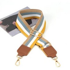 拼布材料專區加寬減壓肩帶斜跨包帶，柔軟舒適拼布材質，有效減輕肩部壓力，多功能用途，時尚拼布外觀設計