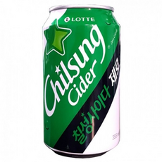 칠성사이다 제로 x(업소용)/탄산/음료/음료수/캔음료/캔/업소용/사이다/사이다캔/탕비실/대용량, 355ml, 24세트