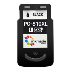 캐논 PG-810XL CL-811XL 대용량 재생잉크 MP287 MP258 IP2770 MP237 MP276 IP2772 MX426 MX416, 1. PG-810XL 검정대용량 재생잉크, 1개
