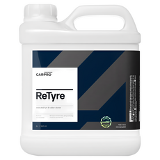 CARPRO ReTyre輪胎橡膠清潔劑4000ML – 深層清潔、恢復光澤、保護輪胎, 1個, 4L