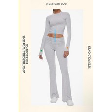 (영문도서) Anotherchill Women's 2 Piece Lounge Sets Fold-over Flare Pants Book Paperback, Independently Published, English, 9798873639120