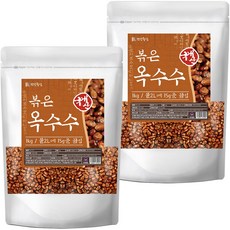 건강중심 국산 볶은 옥수수 차 통알곡, 2개, 1개입, 1kg