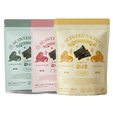 [씨아트푸드] 김나초 혼합 와사비+김치+스윗콘, 3개, 40g