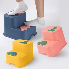 화장실계단 화장실 계단 2단 발디딤대 보조 다용도스툴 소형계단 미니계단 플라스틱계단 침대계단 펫스텝, ☆▥뛰뛰빵빵 스툴 (핑크)◎♣you, 뛰뛰빵빵스툴(핑크), 뛰뛰빵빵 스툴 (핑크)