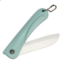 BSI 세라믹 과도 접이식 과도 과일 휴대용 등산 캠핑 칼, 1개