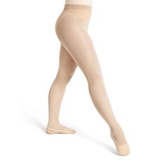 Capezio 여성용 울트라 소프트 셀프 니트 허리 밴드 트랜지션 타이트