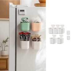 마그네틱 소품 포켓 5p 벽걸이 수납함 다용도 정리함bel18qUd