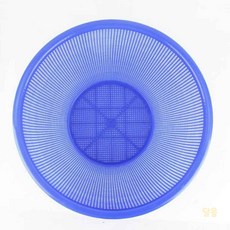 루마 원형 소쿠리 2호 블루 채망