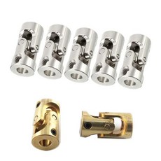 금속 모터 샤프트 짐벌 커넥터 RC 보트 자동차용 유니버설 조인트 2mm 2.3mm 3mm 3.175mm 4mm 5mm 6mm 8mm 10mm, [28] D20L52-12mm x 12mm