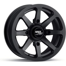 록트릭스 RT102 12x7 ATV 휠 4x110 무광 검정 2+5 오프셋 ET47 SRA용 12인치 림 호환 혼다 포어맨 루비콘 랜처 스즈키 트윈 피크스 빈슨에도 적합 1개, Matte Black, 14x7 (5+2)