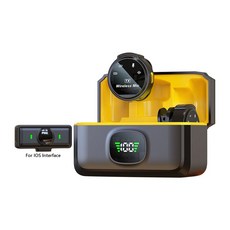 Xin 무선 라펠 마이크 노이즈 캔슬링 라이브 게임 안드 미니 타입 야외 인터뷰 PC, 옵션 1