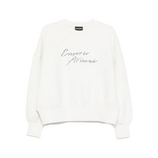 엠포리오아르마니 로고 디테일 스웨트셔츠