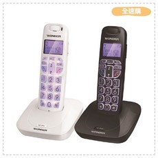 WONDER DECT數位無線電話 WT-D05, 白色