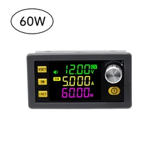 60W120W DC 벅 부스트 컨버터 CC CV 컬러 스크린 조정 가능한 전압 전류 레귤레이터 정전력 스텝다운 전원, 03 SK60