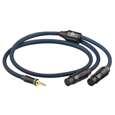 HiFi 4.4mm-듀얼 XLR 케이블 OCC 은도금 남성 또는 여성용 헤드폰 앰프용 밸런스드 오디오, 03 0.5m, 02 4.4 to 2XLR Female