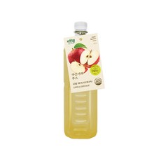 자연원 국산사과주스, 1개, 1L