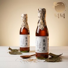 딱 한번만 착유해 더 고소한 넉넉 들기름, 1개, 350ml
