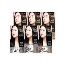 다나한 모 칼라크림 한방 새치 염모제 X 2개, 1. N1 흑색 X 2개