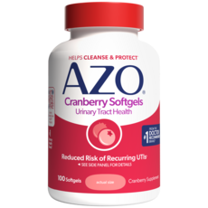 AZO 蔓越莓軟膠囊, 100 件, 1個