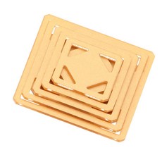 5Pcs/세트 패브릭 디자인 도구 아크릴 재봉 템플릿 퀼팅 프로젝트용 패치워크 템플릿 공예 작업 DIY 재봉, 광장