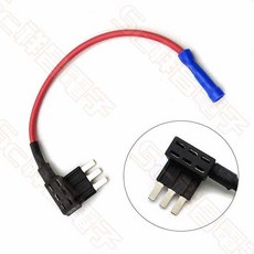 祥昌電子 3腳型保險絲座 車用保險絲延長插座, 1個