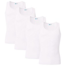 BYC 男款內著背心 4入組