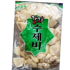 백미 감자수제비 분식재료 1K, 본상품