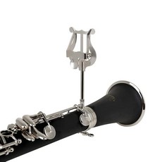Vaguelly Clarinet 악보 클립 휴대용 경량 홀더 클램프 밴드 연습 악기 액세서리용 15.5 x 4.8 1.8 cm