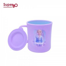SuperBO 兒童雙色杯 (300ml), 1個, 冰雪奇緣, 300ml