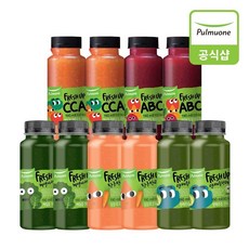 풀무원 [풀무원] 프레시업 (190mlX10병) 케셀아세라 2개 양배추천해 당근망고지 CCA ABC 2개), 190ml