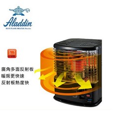 ALADDIN 阿拉丁煤油暖爐AKP-S248K【露營狼】戶外取暖設備，露營生活好物推薦, 1個