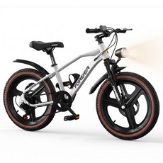 자로 오로라 주니어 자전거 초등학생 저학년 18 20인치 등하교용 경량 알루미늄 MTB, 화이트- 3스포크 휠 18인치, 1개, 130cm