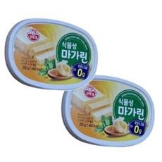 오뚜기 식물성 마가린, 200g, 2개