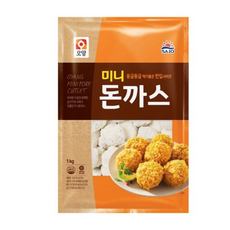 사조오양 미니돈까스 1kg, 4개